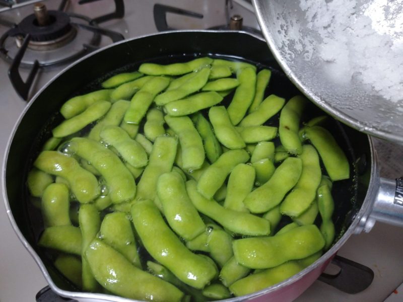 枝豆ゆで方