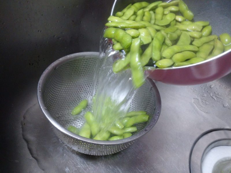枝豆塩ゆで