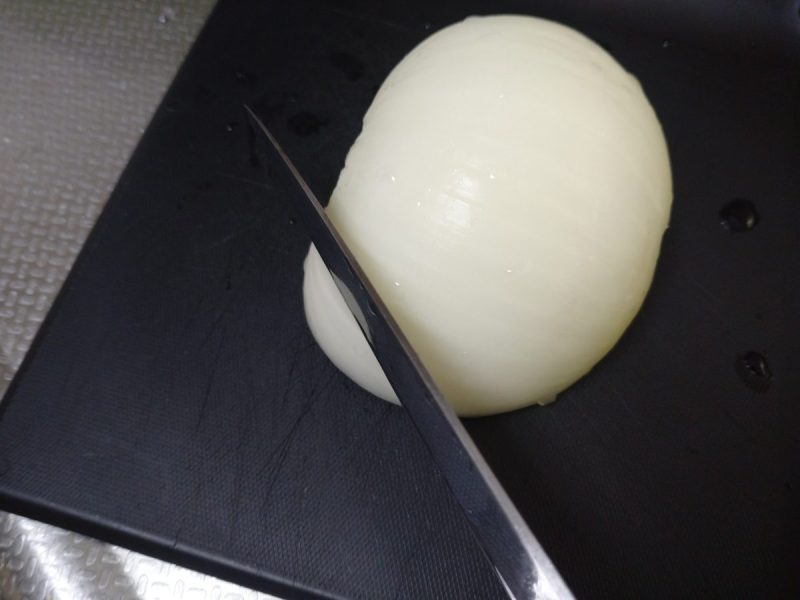 吉野家牛丼レシピ玉ねぎの切り方