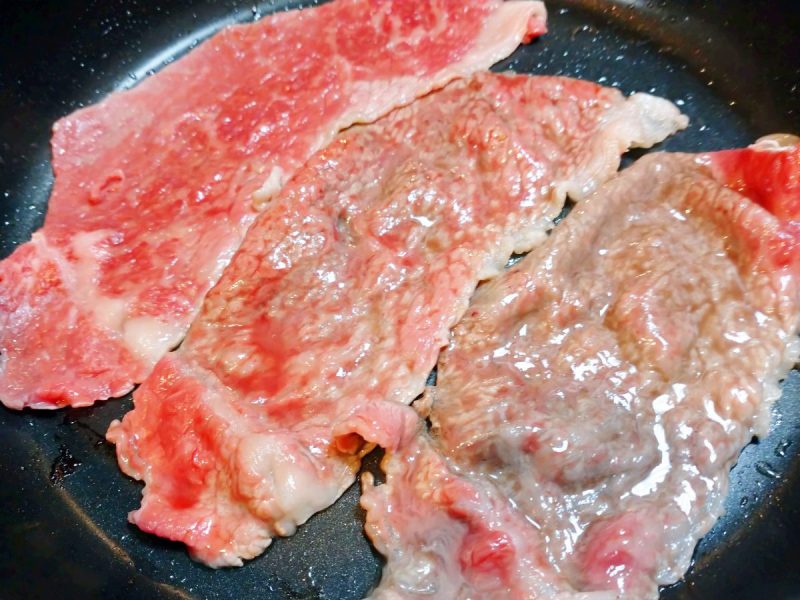 すき焼き牛肉