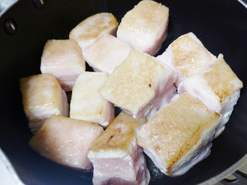 豚の角煮レシピ下茹で
