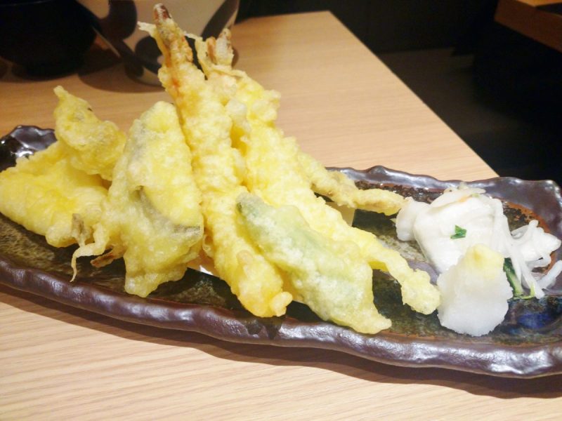 五反田大市の天ぷら定食